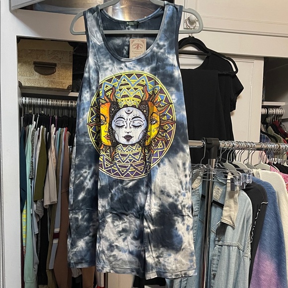 Katmandu Trading Company Tops - Katmandu Mystic Tie-Dye Tank Top